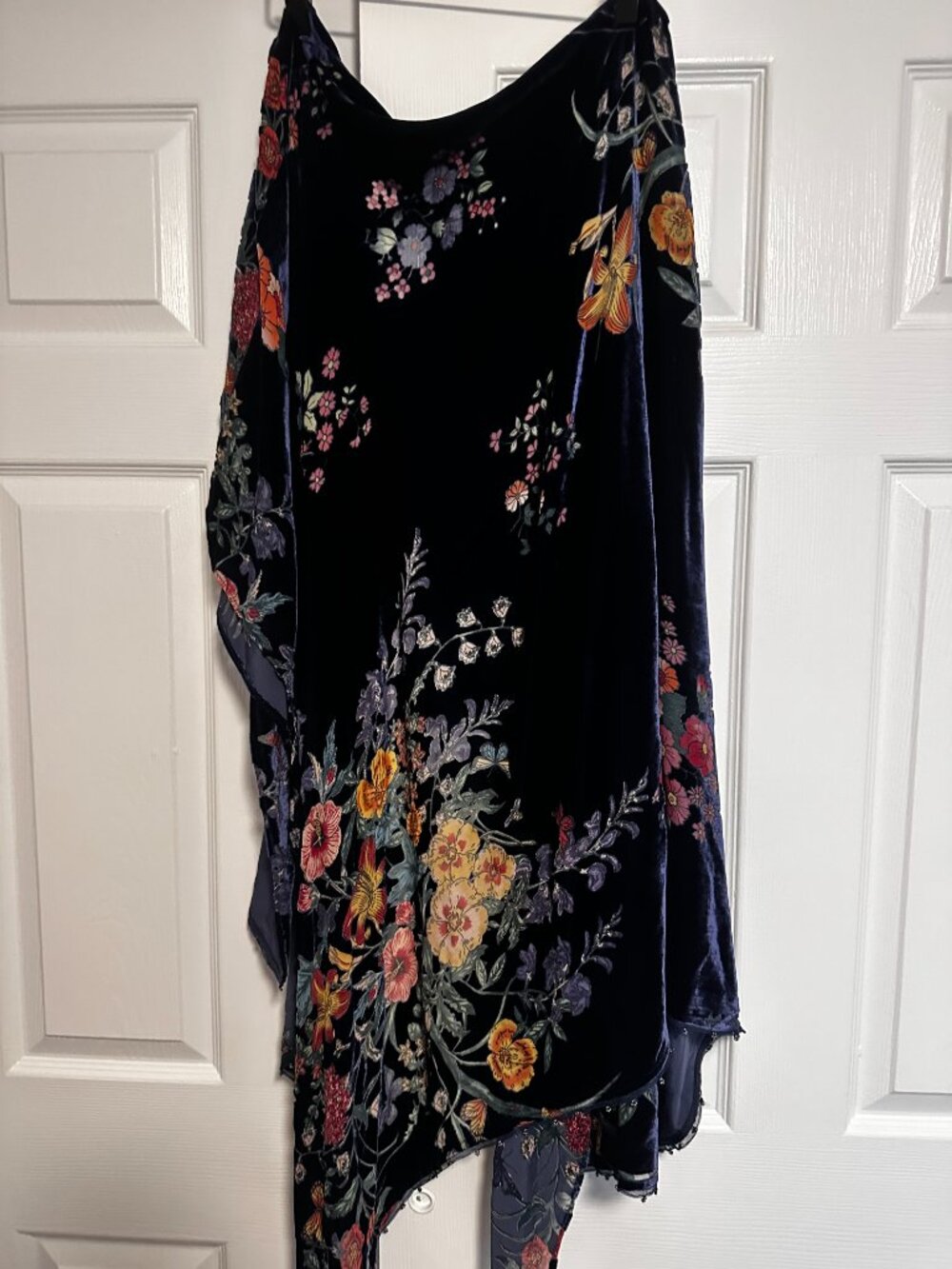 Johnny Was Velvet Burnout Shawl